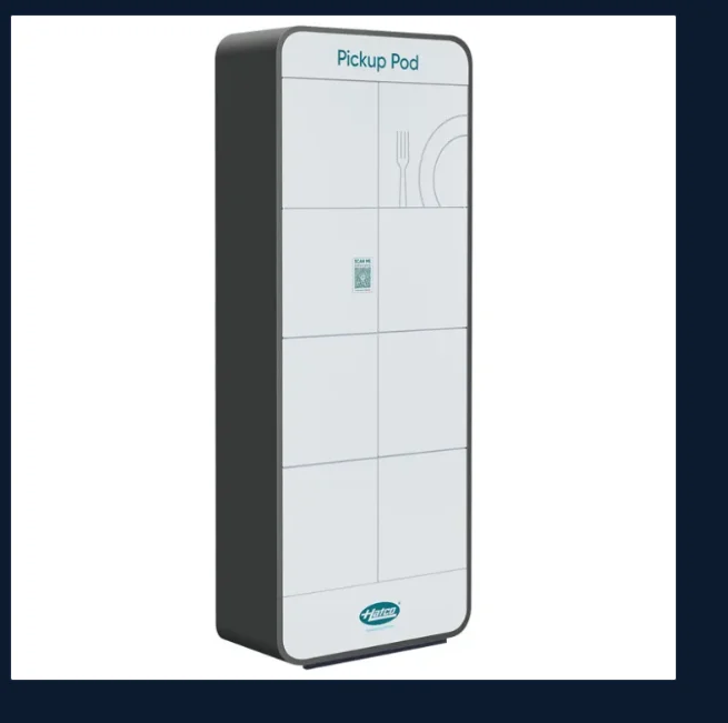 Self-service food Pickup Pod locker